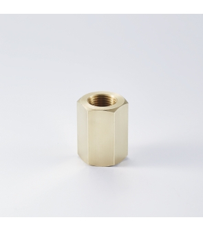 SOCKET (BRASS) : 3/8"FBSP FF X ¼" FNPT (19014482)