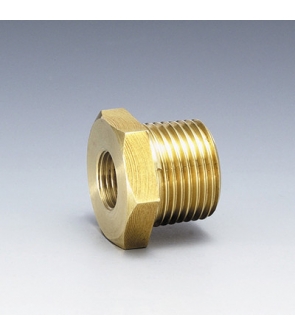 REDUCING BUSH (BRASS) : 1 1/2" MBSPP BS X 1/4" FNPT