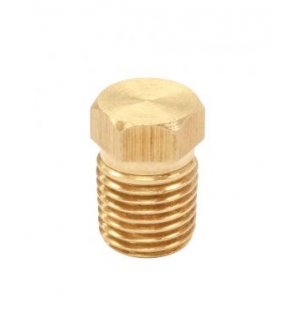 PLUG FUSIBLE (BRASS) : 1/8" MNPT