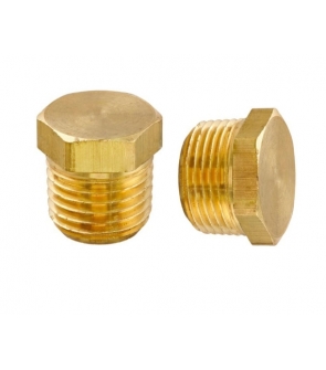 PLUG FUSIBLE (BRASS) : 1/8" MBSP