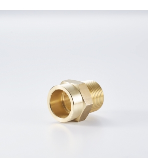 HP MALE ADAPTER (BRASS)  :  5/8" SW X 1/2" MBSPP LH(19014318)