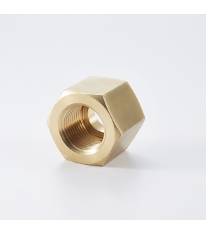 BRASS NUT LH 1" NPS